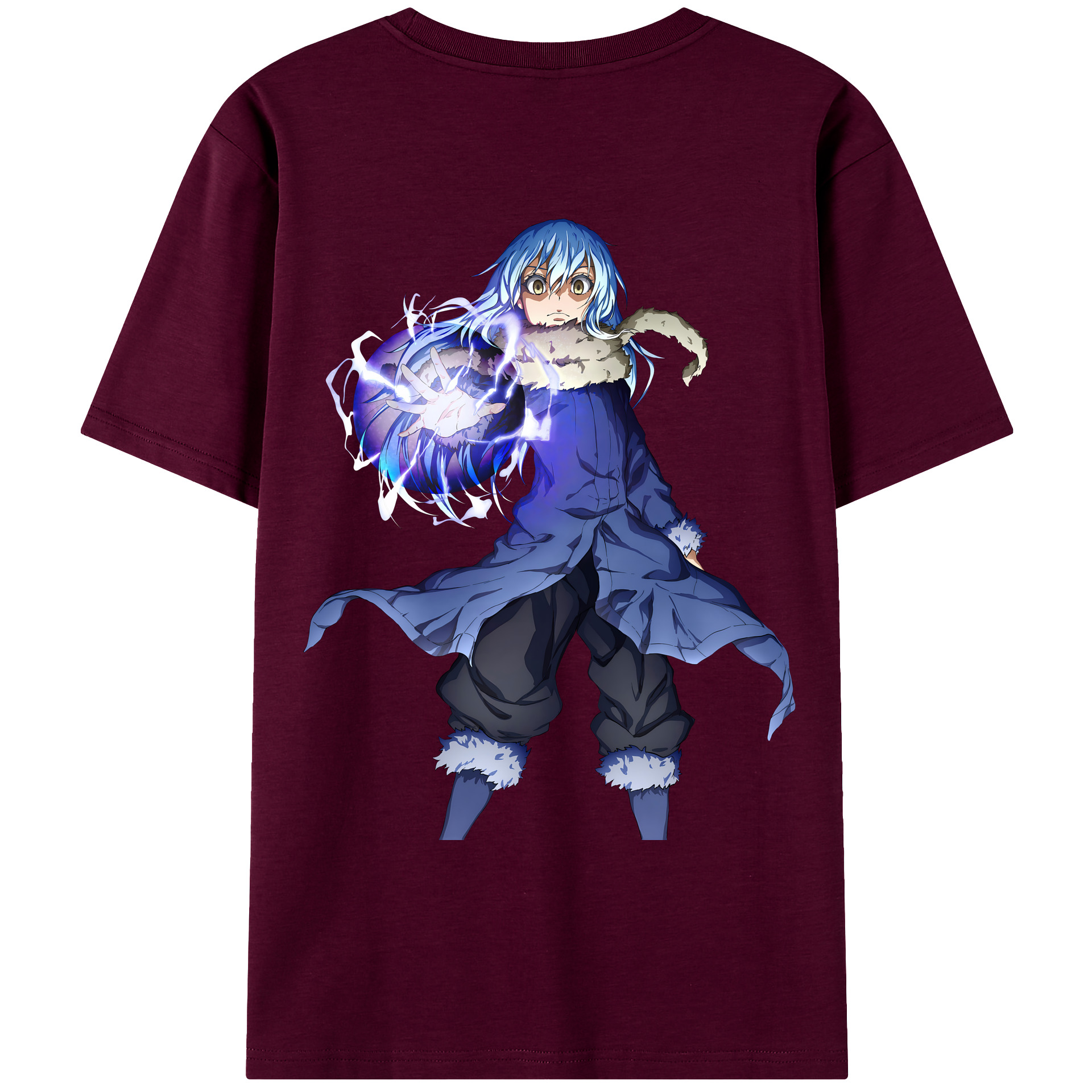 （画像用） 転スラ Regarding Reincarnated to Slime レディース半袖Tシャツ(バックプリント)